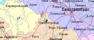 Карта окрестностей города Нязепетровск от НаКарте.RU