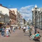 Улица Арбат в Москве